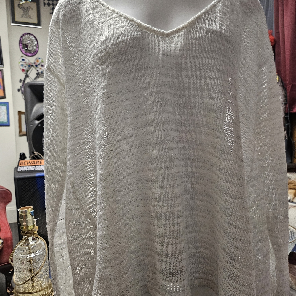 Aeropostale White Knit Women's Hoodie